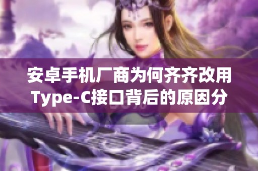 安卓手机厂商为何齐齐改用Type-C接口背后的原因分析