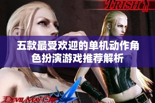 五款最受欢迎的单机动作角色扮演游戏推荐解析