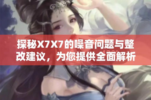 探秘X7X7的噪音问题与整改建议，为您提供全面解析