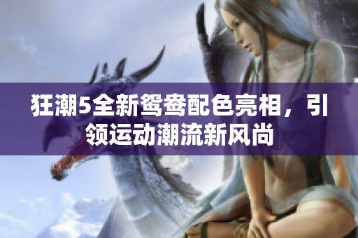 狂潮5全新鸳鸯配色亮相，引领运动潮流新风尚