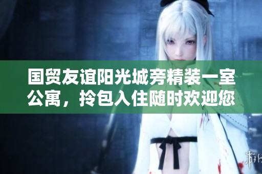 国贸友谊阳光城旁精装一室公寓，拎包入住随时欢迎您