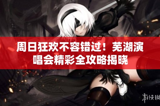 周日狂欢不容错过！芜湖演唱会精彩全攻略揭晓