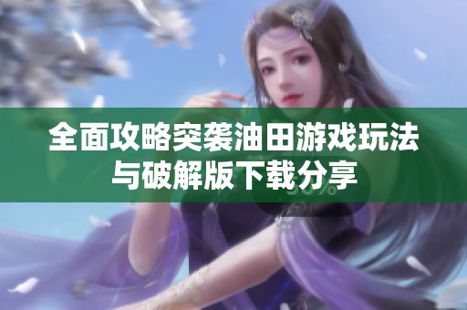 全面攻略突袭油田游戏玩法与破解版下载分享