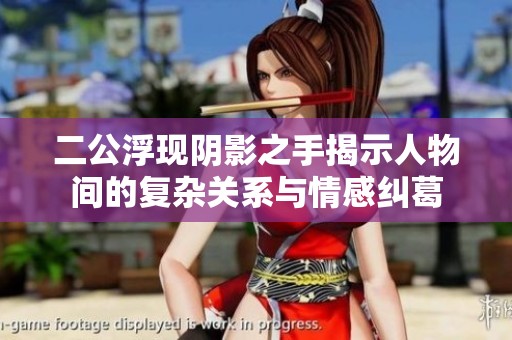 二公浮现阴影之手揭示人物间的复杂关系与情感纠葛