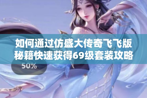 如何通过仿盛大传奇飞飞版秘籍快速获得69级套装攻略与技巧分享