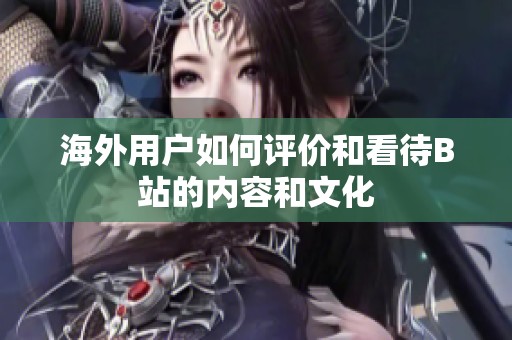 海外用户如何评价和看待B站的内容和文化