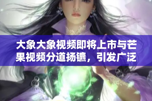 大象大象视频即将上市与芒果视频分道扬镳，引发广泛关注