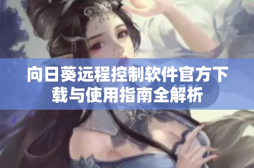 向日葵远程控制软件官方下载与使用指南全解析