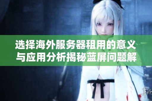 选择海外服务器租用的意义与应用分析揭秘蓝屏问题解决方案