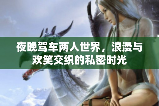夜晚驾车两人世界，浪漫与欢笑交织的私密时光