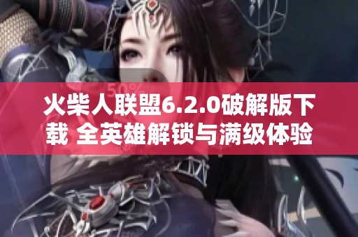 火柴人联盟6.2.0破解版下载 全英雄解锁与满级体验指南