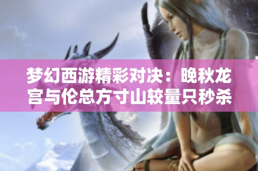 梦幻西游精彩对决：晚秋龙宫与伦总方寸山较量只秒杀一次的秘密