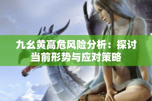 九幺黄高危风险分析：探讨当前形势与应对策略