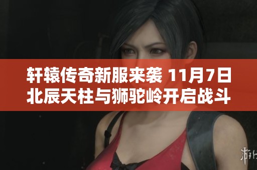 轩辕传奇新服来袭 11月7日北辰天柱与狮驼岭开启战斗新篇章