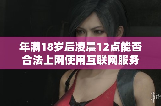 年满18岁后凌晨12点能否合法上网使用互联网服务