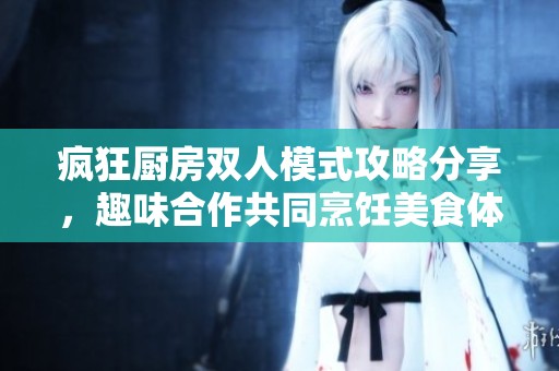 疯狂厨房双人模式攻略分享，趣味合作共同烹饪美食体验