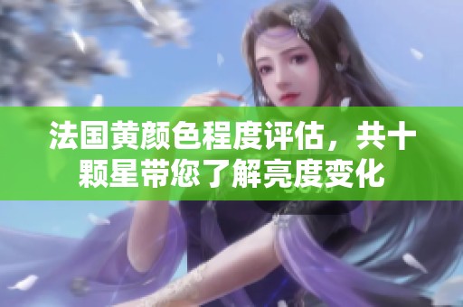 法国黄颜色程度评估，共十颗星带您了解亮度变化