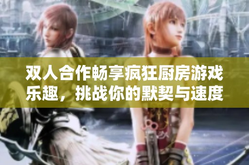 双人合作畅享疯狂厨房游戏乐趣，挑战你的默契与速度