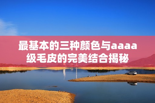 最基本的三种颜色与aaaa级毛皮的完美结合揭秘