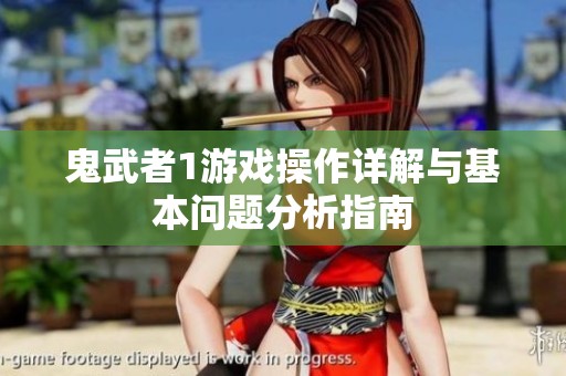 鬼武者1游戏操作详解与基本问题分析指南