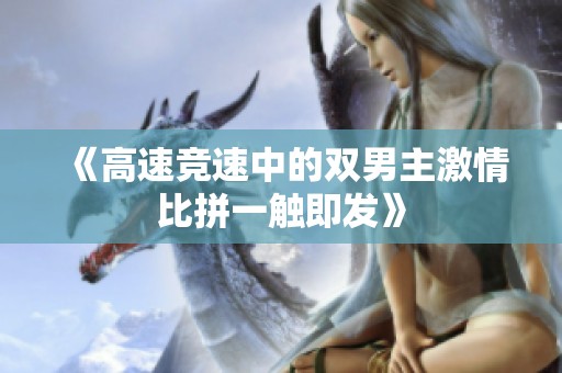 《高速竞速中的双男主激情比拼一触即发》