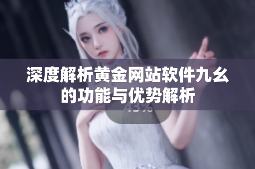 深度解析黄金网站软件九幺的功能与优势解析