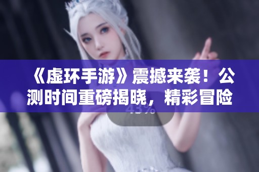 《虚环手游》震撼来袭！公测时间重磅揭晓，精彩冒险即将开启！