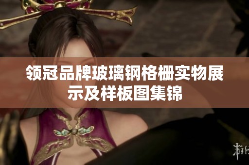 领冠品牌玻璃钢格栅实物展示及样板图集锦
