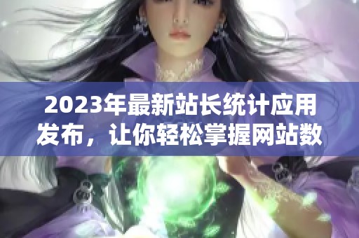 2023年最新站长统计应用发布，让你轻松掌握网站数据分析