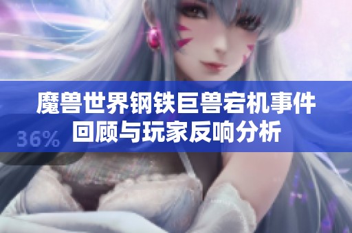 魔兽世界钢铁巨兽宕机事件回顾与玩家反响分析