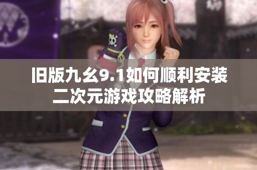 旧版九幺9.1如何顺利安装二次元游戏攻略解析