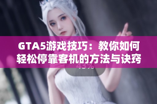GTA5游戏技巧：教你如何轻松停靠客机的方法与诀窍