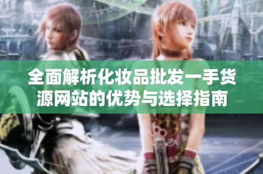 全面解析化妆品批发一手货源网站的优势与选择指南