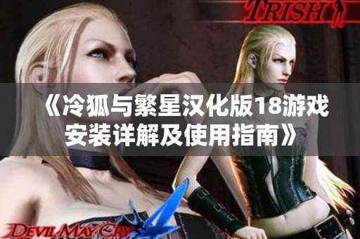 《冷狐与繁星汉化版18游戏安装详解及使用指南》