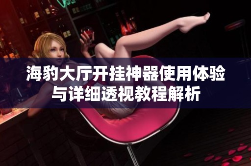 海豹大厅开挂神器使用体验与详细透视教程解析