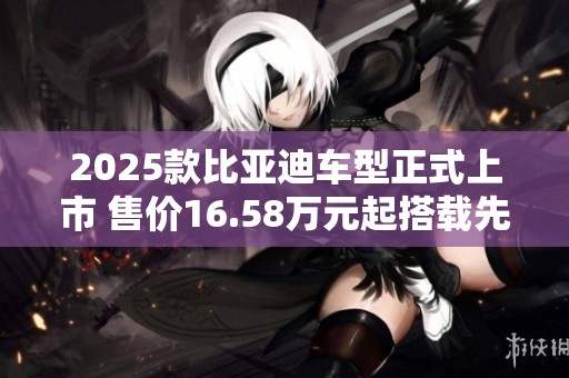 2025款比亚迪车型正式上市 售价16.58万元起搭载先进智驾技术
