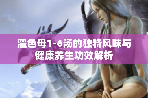 澧色母1-6汤的独特风味与健康养生功效解析