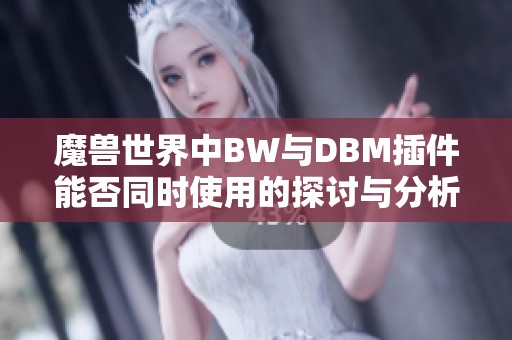魔兽世界中BW与DBM插件能否同时使用的探讨与分析