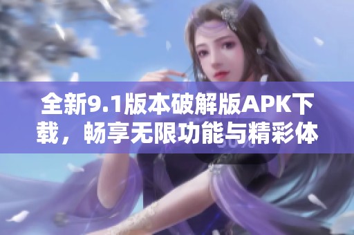 全新9.1版本破解版APK下载，畅享无限功能与精彩体验