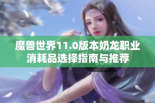 魔兽世界11.0版本奶龙职业消耗品选择指南与推荐