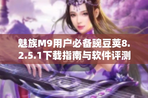 魅族M9用户必备豌豆荚8.2.5.1下载指南与软件评测
