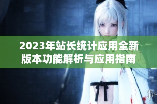 2023年站长统计应用全新版本功能解析与应用指南