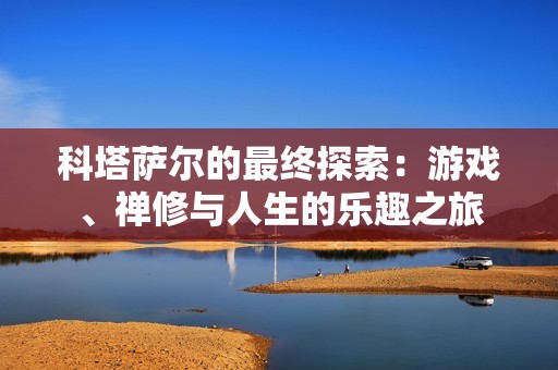 科塔萨尔的最终探索：游戏、禅修与人生的乐趣之旅