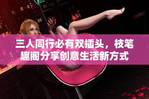 三人同行必有双插头，枝笔趣阁分享创意生活新方式