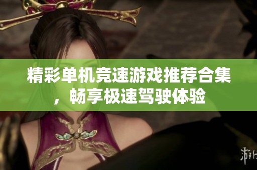 精彩单机竞速游戏推荐合集，畅享极速驾驶体验