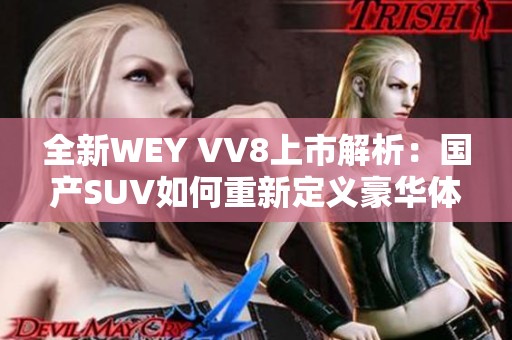 全新WEY VV8上市解析：国产SUV如何重新定义豪华体验