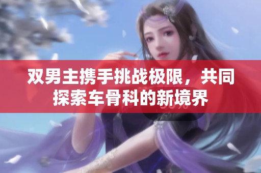 双男主携手挑战极限，共同探索车骨科的新境界