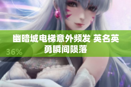 幽暗城电梯意外频发 英名英勇瞬间陨落