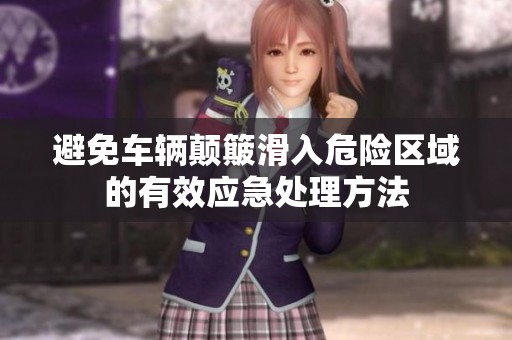 避免车辆颠簸滑入危险区域的有效应急处理方法