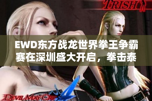 EWD东方战龙世界拳王争霸赛在深圳盛大开启，拳击泰拳激战连连